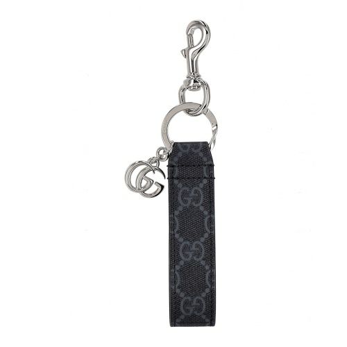 グッチ キーリング メンズ ブラック GUCCI 817305 JAAH3 8146