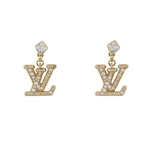 ルイヴィトン ピアス・レディ LV ゴールド LOUIS VUITTON M01844 GOLD