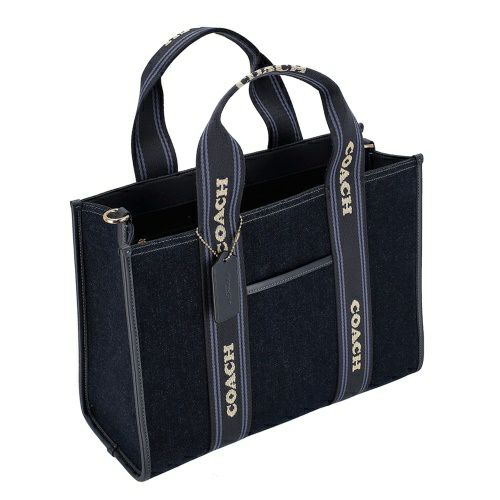 コーチ アウトレット ハンドバッグ レディース スミス トート バッグ ブルー COACH OUTLET CCL68 IML6L
