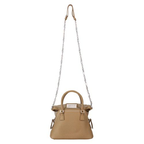 メゾン マルジェラ ハンドバッグ レディース 5AC ファイブエーシー ブラウン Maison Margiela S56WG0081P4455 T2172 CHAMOIS
