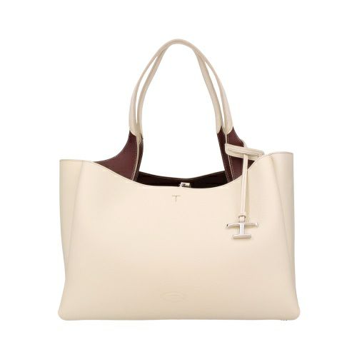 トッズ ハンドバッグ レディース Tタイムレス T TIMELESS ホワイト TOD’S XBWAPAF9300QRI 9P09 WHITE