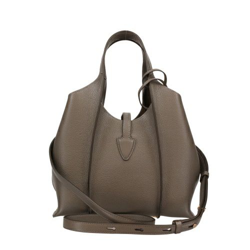 トッズ ハンドバッグ レディース Tタイムレス T TIMELESS グレー TOD’S XBWTSBA9100XSO B400 DARK GRAY
