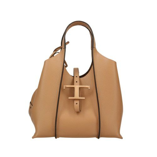 トッズ ハンドバッグ レディース Tタイムレス T TIMELESS ブラウン TOD’S XBWTSBA9100XSO C811 LIGHT BROWN