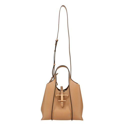 トッズ ハンドバッグ レディース Tタイムレス T TIMELESS ブラウン TOD’S XBWTSBA9100XSO C811 LIGHT BROWN