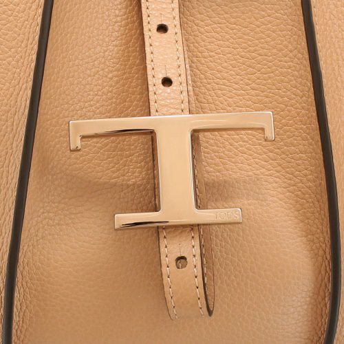 トッズ ハンドバッグ レディース Tタイムレス T TIMELESS ブラウン TOD’S XBWTSBA9100XSO C811 LIGHT BROWN