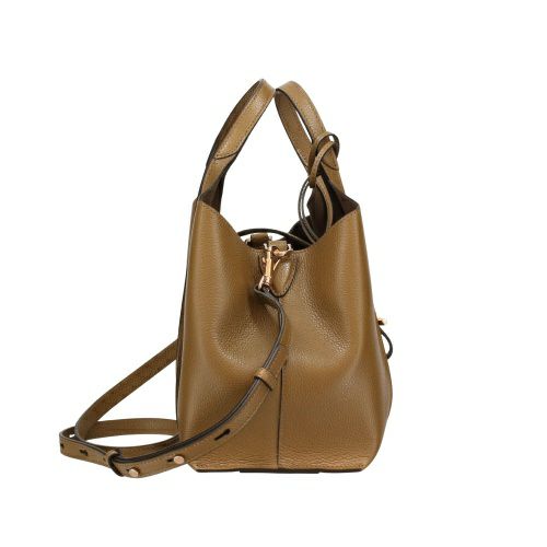 トッズ ハンドバッグ レディース Tタイムレス T TIMELESS ブラウン TOD’S XBWTSBA9100XSO S411 KHAKI BROWN
