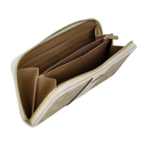コーチ アウトレット 長財布 レディース シグネチャー ホワイト COACH OUTLET CCQ07 IMXDM サンド/チョーク