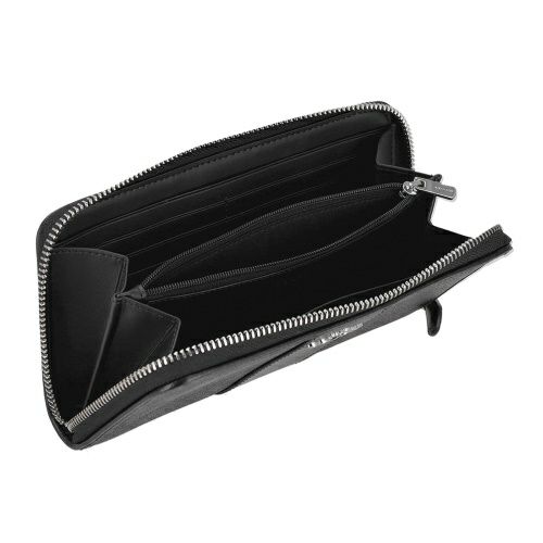 コーチ アウトレット 長財布 レディース シグネチャー ブラック COACH OUTLET CCQ07 SVO1U チャコール/ブラック