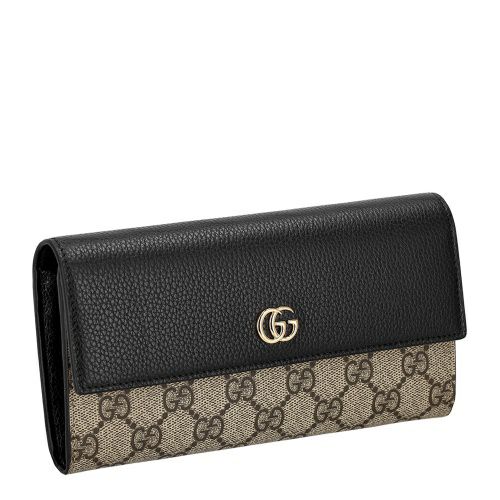 グッチ 長財布 レディース ダブルG バイカラー コンチネンタル