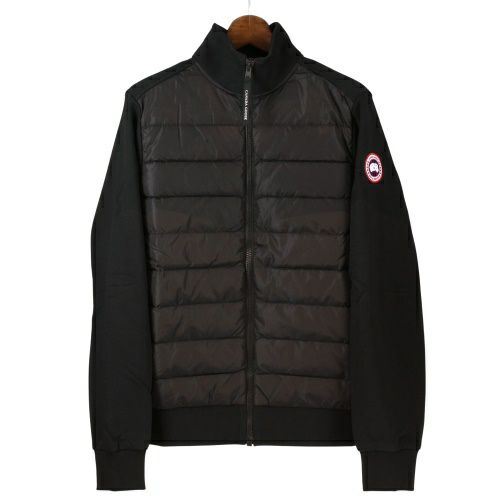 カナダグース ダウンジャケット メンズ HYBRIDGE HURON FULL-ZIP JACKET ハイブリッジ ヒューロン フルジップ ブラック CANADA GOOSE 6620M 9061 BLACK