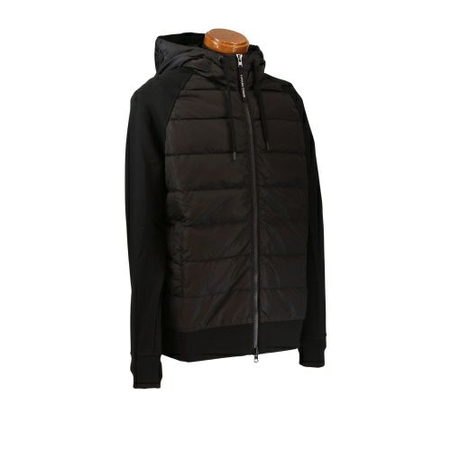 カナダグース ダウンジャケット メンズ HYBRIDGE HURON FULL ZIP HOODY ハイブリッジ ヒューロン フルジップ ブラック CANADA GOOSE 6843M 9061 BLACK