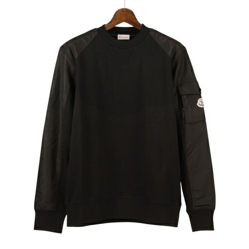 モンクレール トレーナー メンズ SWEATSHIRT ブラック MONCLER K2091 8G00049 999 BLACK