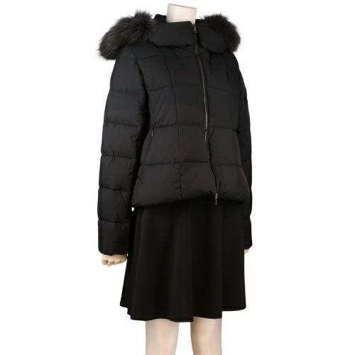 TATRAS　レディース　ダウン　ブラック タトラス ダウンジャケット コート ルエラ ブラック レディース TATRAS