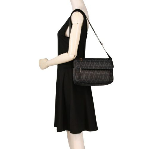ジャンニ ヴァレンチノ ショルダーバッグ レディース ブラック GIANNI VALENTINO GV107 BLACK