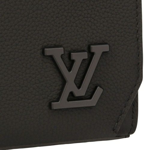 ルイヴィトン ショルダーバッグ アエログラム テイクオフ･メッセンジャー PM ブラック LOUIS VUITTON M24769 ノワール