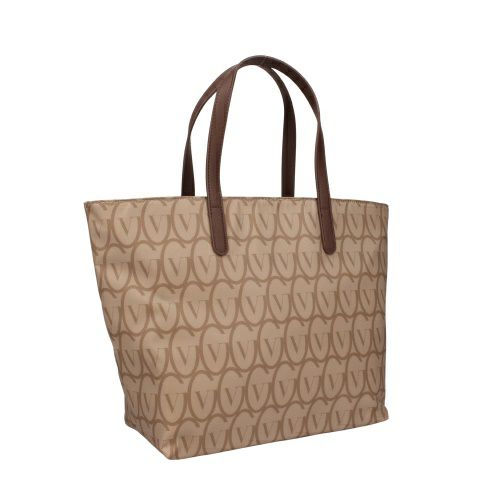 VALENTINO ブラウンレザーパンサー柄トートバッグ VALENTINO ブラウンレザーパンサー柄トートバッグ fw010-007