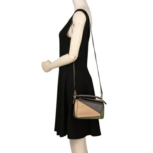 ロエベ ハンドバッグ レディース パズルバッグ スモール LOEWE A510U95X34 2828 ASPHALT GREY