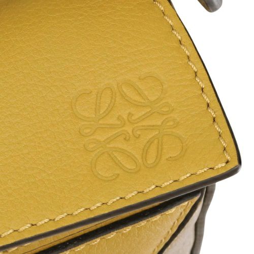 ロエベ ハンドバッグ レディース パズルバッグ スモール LOEWE A510U95X34 4025 OCHRE x SOFT WHITE