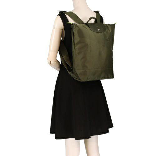 ロンシャン リュックサック レディース LE PLIAGE プリアージュグリーンリュックＭ グリーン LONGCHAMP 10284 919 479 FOREST