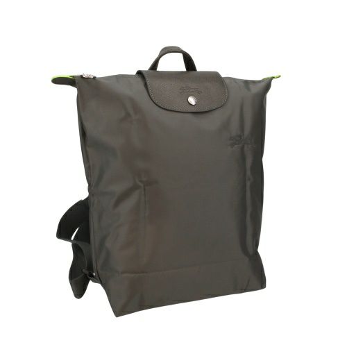 ロンシャン リュックサック レディース LE PLIAGE プリアージュグリーンリュックＭ グレー LONGCHAMP 10284 919 P66 GRAFITE