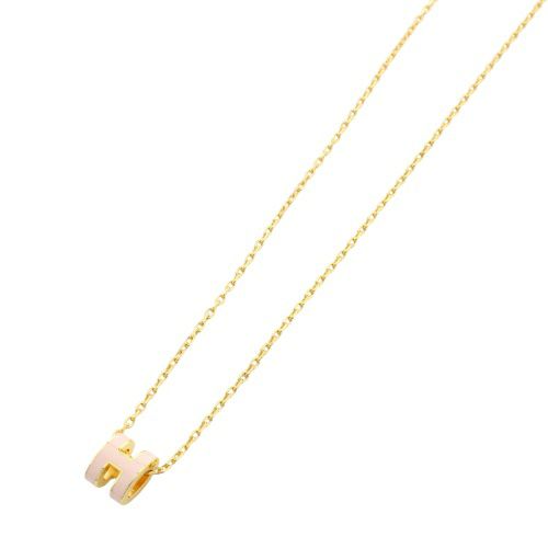エルメス ネックレス レディース MINI POP H ピンク HERMES H147992FP ROSE DRAGEE/GD
