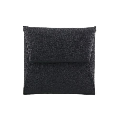 エルメス コインケース メンズ レディース バスティア シェーブル ブラック HERMES ノワール