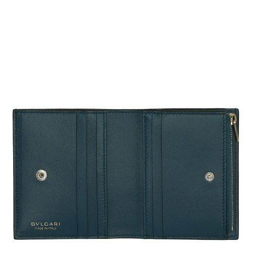 ブルガリ 二つ折り財布 メンズ Bulgari Logo Infinitum ブラック BVLGARI 291749 BLACK