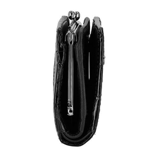 ヴィヴィアンウエストウッド 二つ折り財布 レディース EMBOSS CROC LEATHER ブラック Vivienne Westwood 5115002YW L0098 N401 BLACK