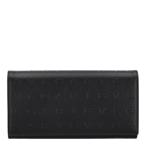 ブルガリ 長財布 メンズ Bulgari Logo Infinitum ブラック BVLGARI 291750 BLACK