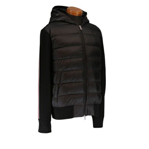モンクレール カーディガン ブルゾン ニット ダウン アウター メンズ CARDIGAN TRICOT ブラック MONCLER I2 091 9B000 08 M1131 999 BLACK サイズM
