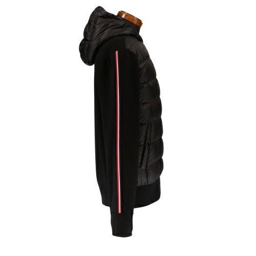 モンクレール カーディガン ブルゾン ニット ダウン アウター メンズ CARDIGAN TRICOT ブラック MONCLER I2 091 9B000 08 M1131 999 BLACK サイズM