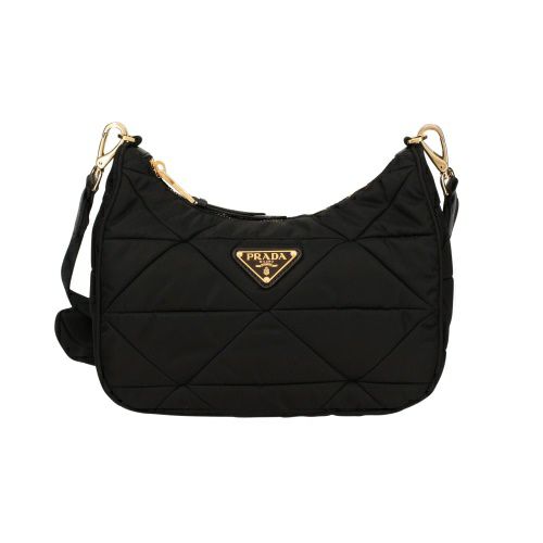 プラダ ショルダーバッグ レディース TESSUTO QUILTING ブラック PRADA 1BC151 V D9M RDJN F0632 NERO 1