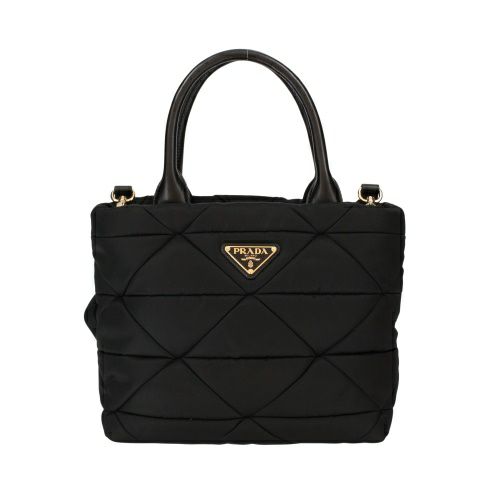 プラダ ショルダーバッグ レディース TESSUTO QUILTING ブラック PRADA 1BG373 V B9M RDJN F0632 NERO 1