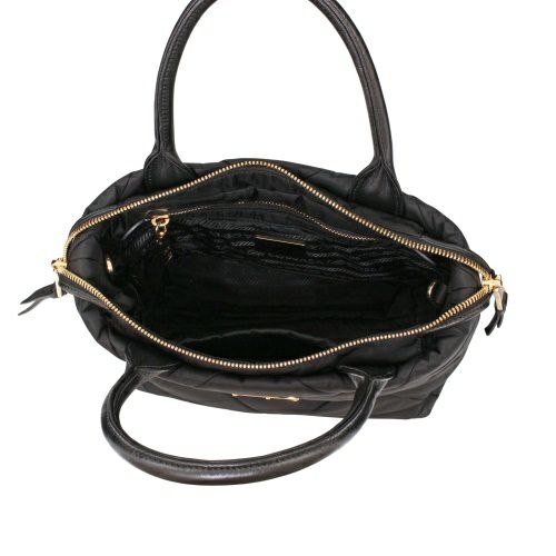 プラダ ショルダーバッグ レディース TESSUTO QUILTING ブラック PRADA