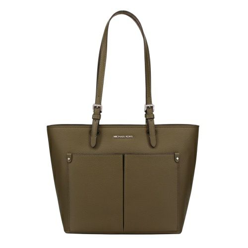 マイケルコース トートバッグ レディース ミディアム ダブル ポケット グリーン MICHAEL KORS 35H3STVT6B OLIVE