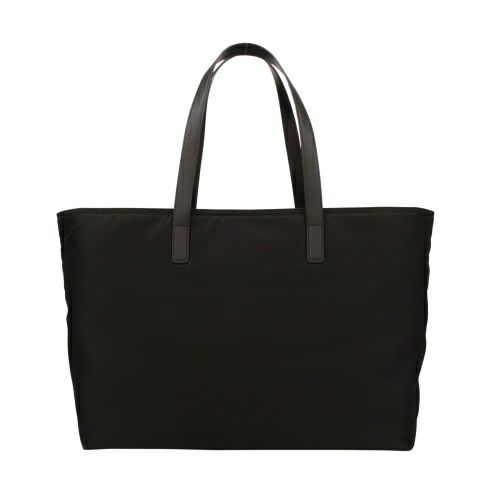 プラダ トートバッグ レディース TESSUTO+SAFFIANO ブラック PRADA