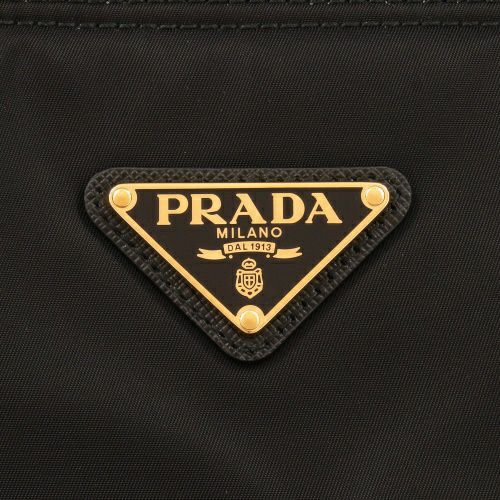 プラダ トートバッグ レディース TESSUTO+SAFFIANO ブラック PRADA 1BG527 V OOO R064 F0002 NERO