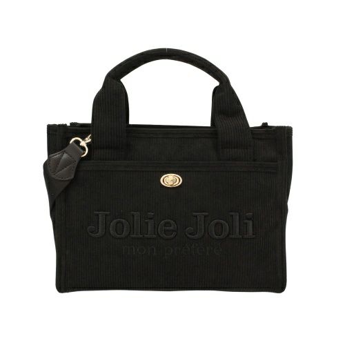 ジョリージョリ ハンドバッグ レディース ブラック Jolie Joli JJ-2024121CD-001 BLACK