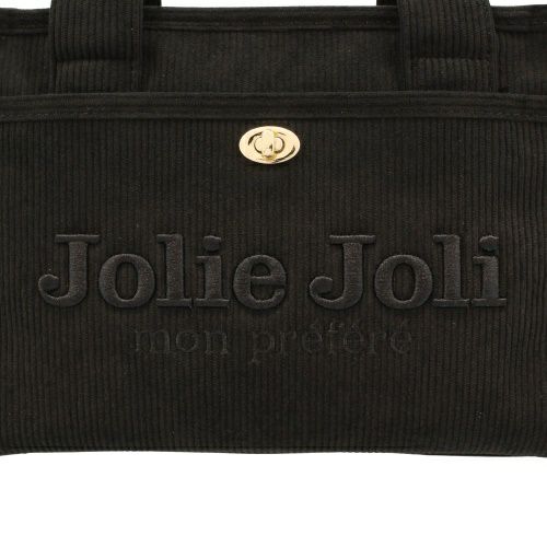 ジョリージョリ ハンドバッグ レディース ブラック Jolie Joli JJ-2024121CD-001 BLACK