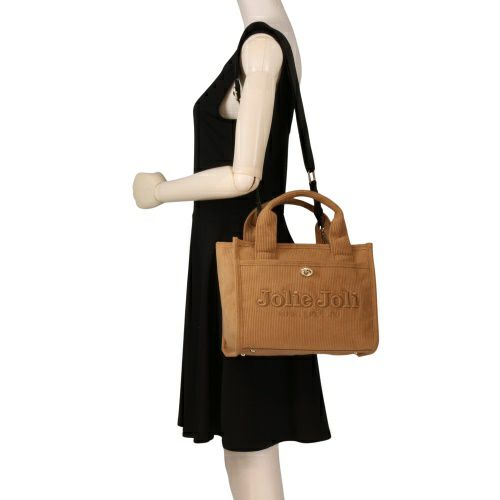 ジョリージョリ ハンドバッグ レディース ブラウン Jolie Joli JJ-2024121CD-055 CAMEL