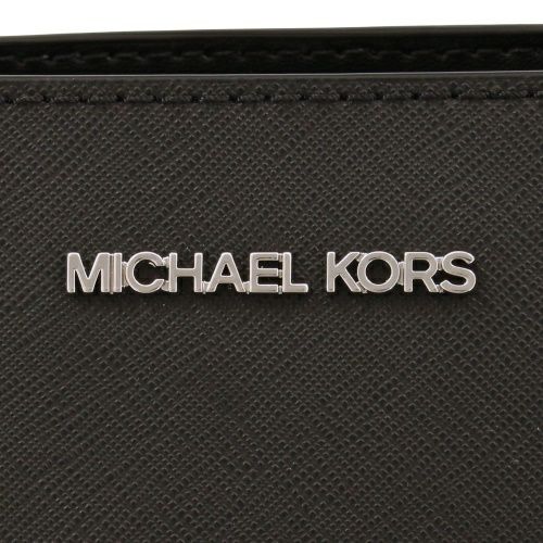 マイケルコース ハンドバッグ レディース SHEILA フォー サフィアーノ レザー センタージップ サッチェル ミディアム ブラック MICHAEL KORS 35S3S6HS2L BLACK
