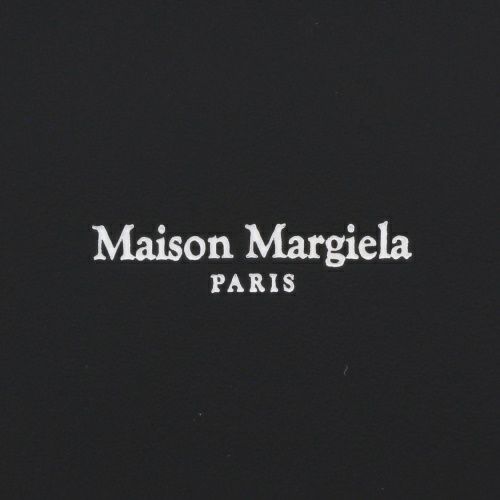 メゾンマルジェラ 二つ折り財布 レディース ブラック Maison Margiela SA2UI0014P8729 H1145 BLAECK/SILVER