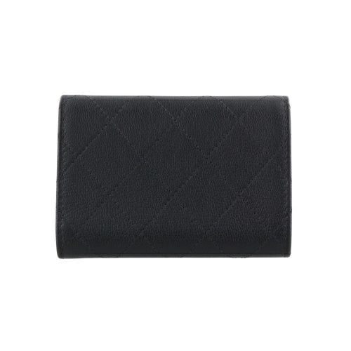 シャネル 三つ折り財布 レディース ブラック CHANEL AP4951 B22099 94305