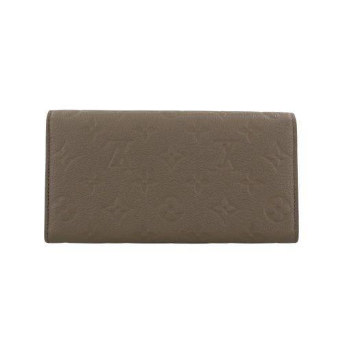 ルイヴィトン 長財布 モノグラムアンプラント ポルトフォイユ・サラ グレー LOUIS VUITTON M25909 スモークグレー