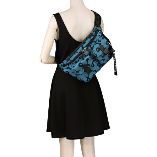 マリメッコ ボディバッグ レディース SLING BAG M UNIKKO ウニッコ ブルー marimekko 94615 590 Blue/Black