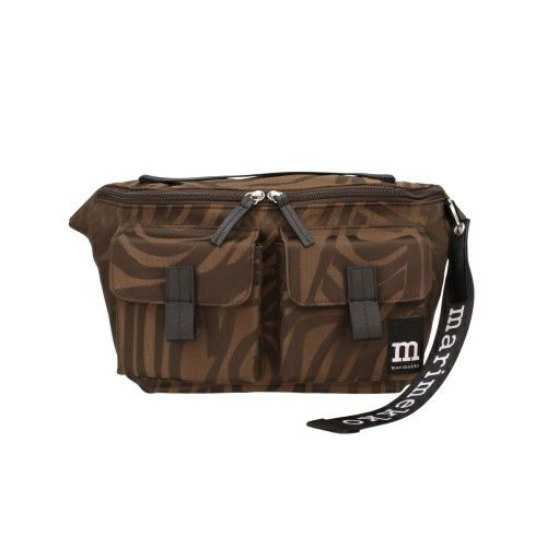 マリメッコ ボディバッグ レディース SLING BAG M JOKURAITA ブラウン marimekko 94616 880 Brown/Dark Brown