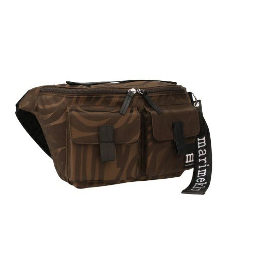 マリメッコ ボディバッグ レディース SLING BAG M JOKURAITA ブラウン