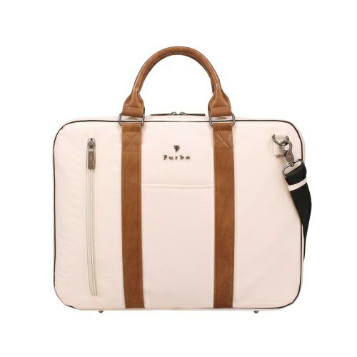 フルボ ビジネスバッグ メンズ VERSO briefcase Black FRB026 ホワイト Furbo FRB026 WH/BR