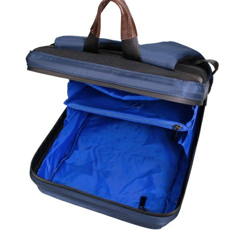フルボ バックパック リュックサック メンズ VERSO backpack Black FRB025 ブルー Furbo FRB025 NV/BR