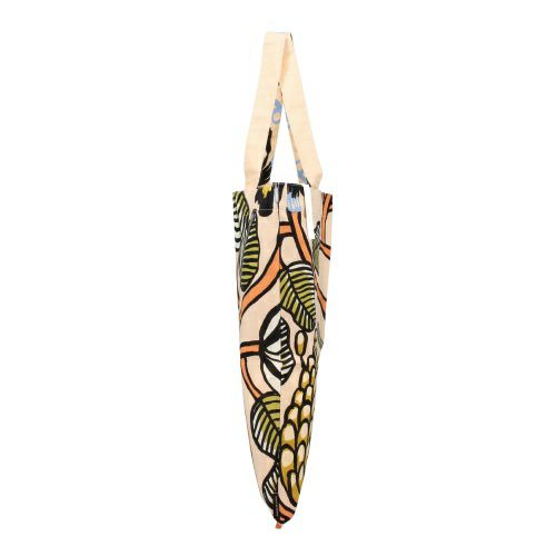 マリメッコ トートバッグ レディース TIARA BAG グリーン marimekko 74584 820 Sand/Warm Or/Green